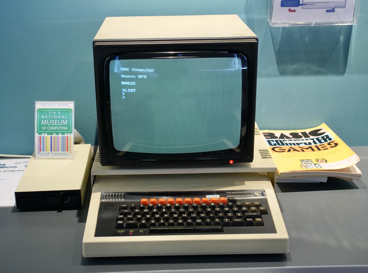 Vintage computer display